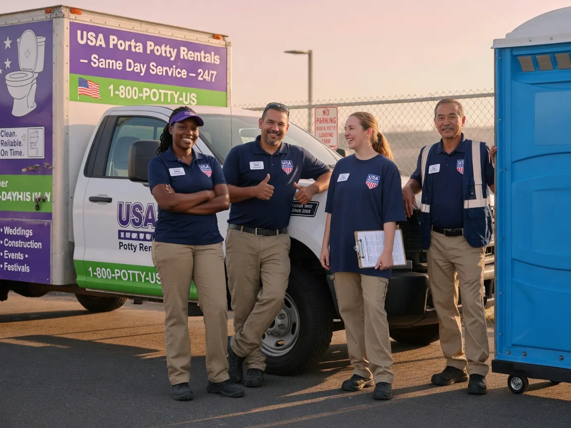 Porta Potty Rental company in Harrold, TX