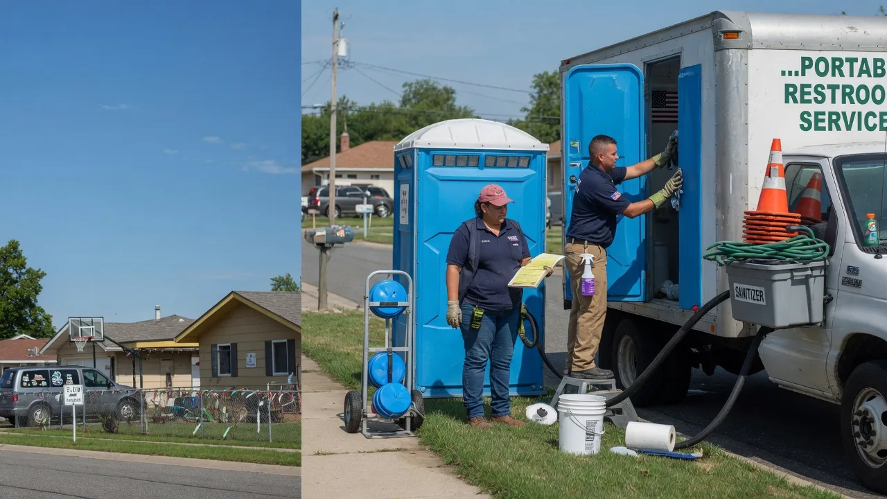 Portable Toilet Rental in Harrold, TX near me